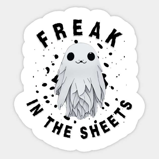 FREAK IN THE SHEETS Sticker by samsamteez